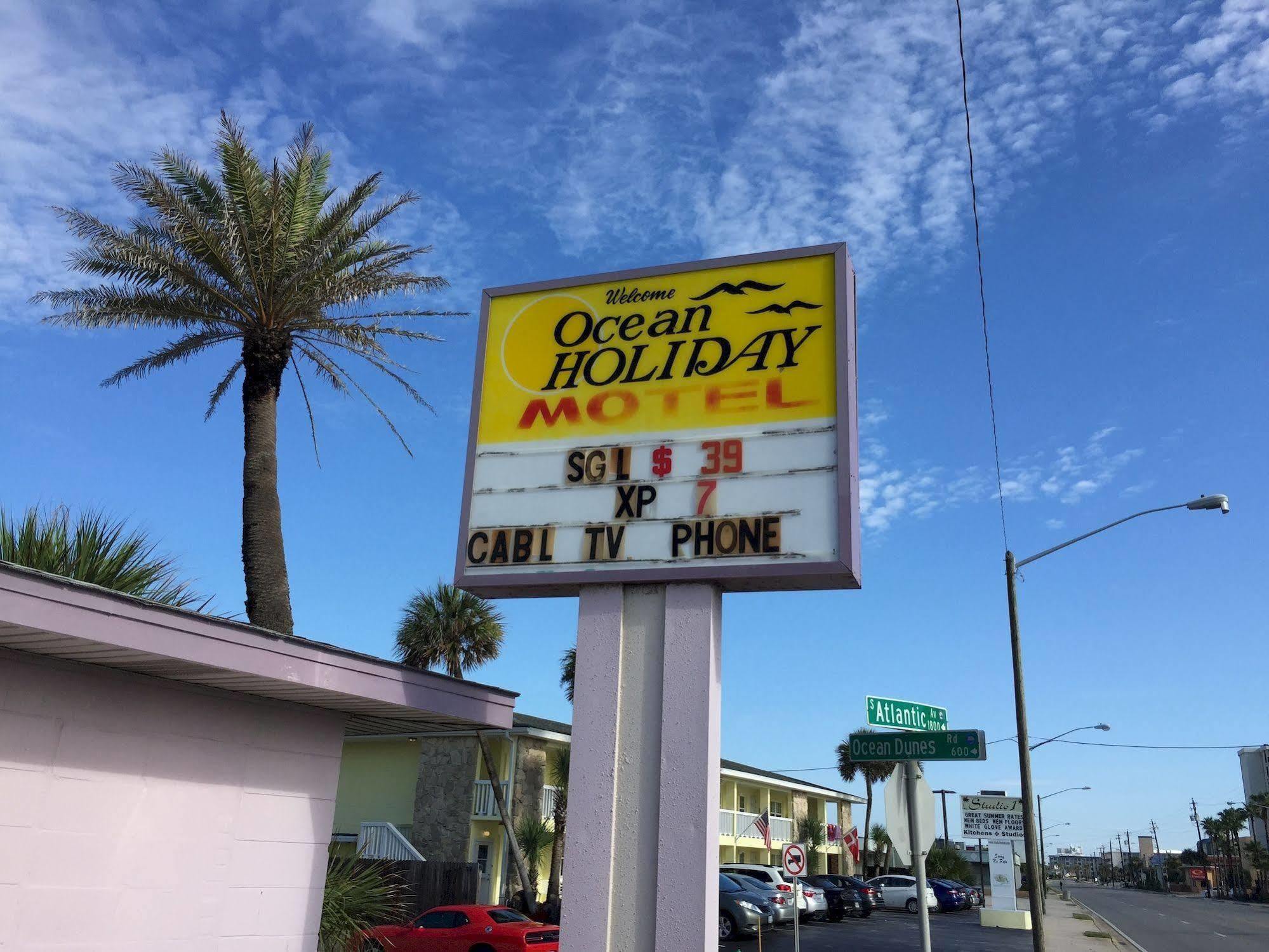 Ocean Holiday Motel Daytona Beach Exteriör bild